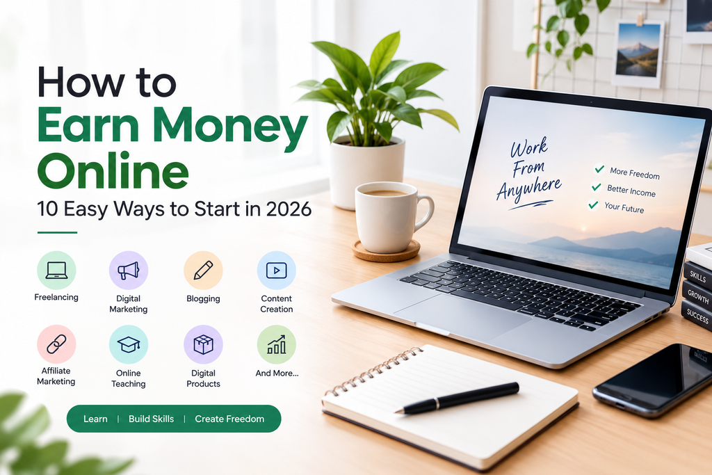 How to earn money online 